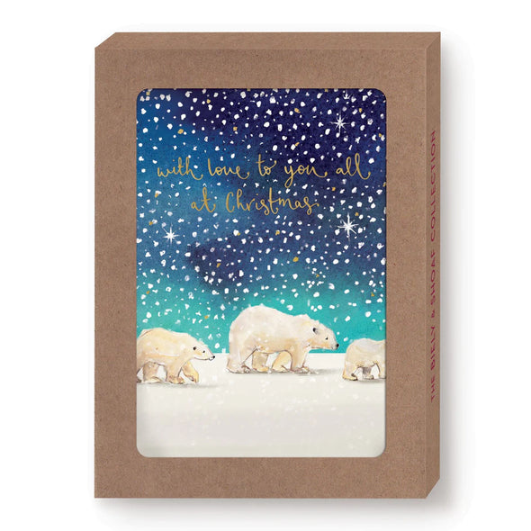 Polar Bears Love to You All Boxed Set of 10