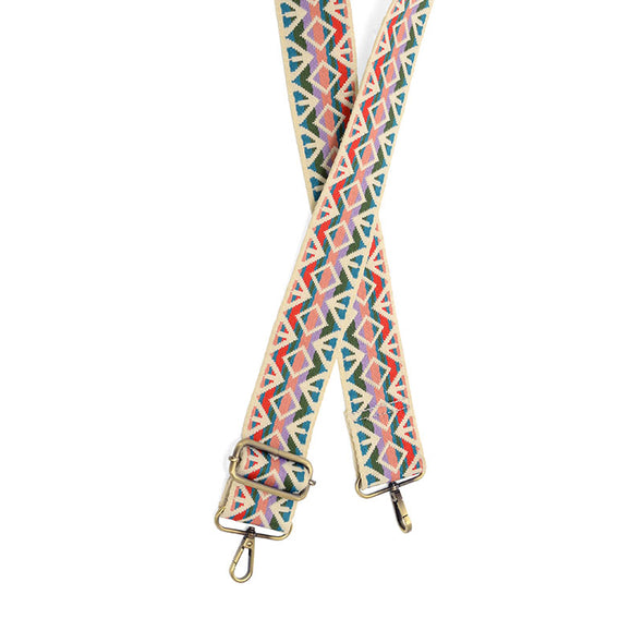 1.5" Multi Geo Boho Guitar Strap