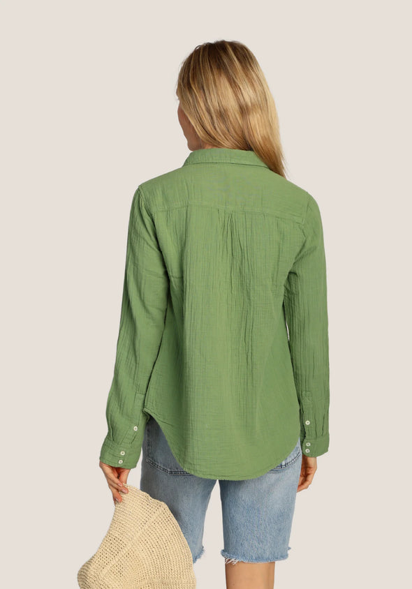 Palm Long Sleeve Taylor Shirt