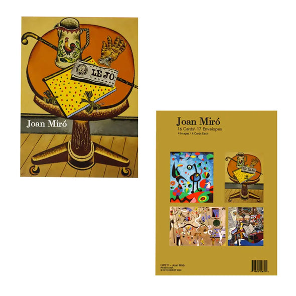 Joan Miro Boxed Card Set of 16