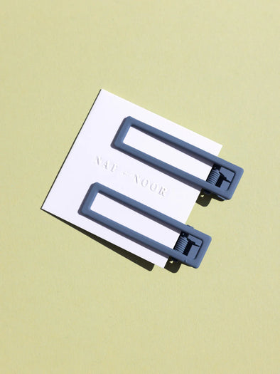 Lu Lu Hair Clips in Sky