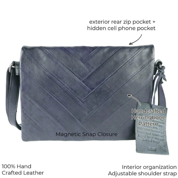 Luca Crossbody Bag in Black