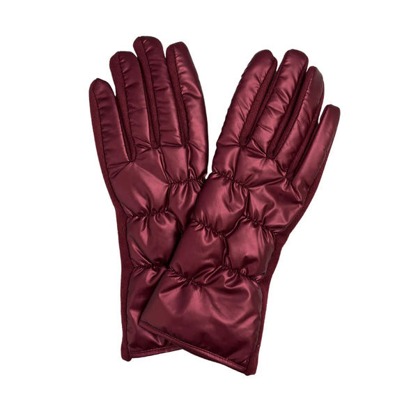 Antoinette Touchscreen Glove in Burgundy