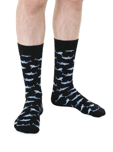 Men's Shark Bamboo Socks