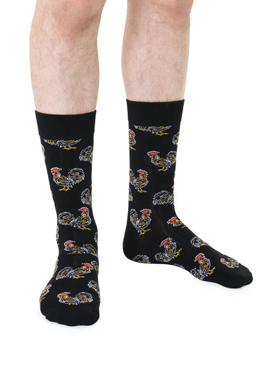 Men's Rooster Bamboo Socks