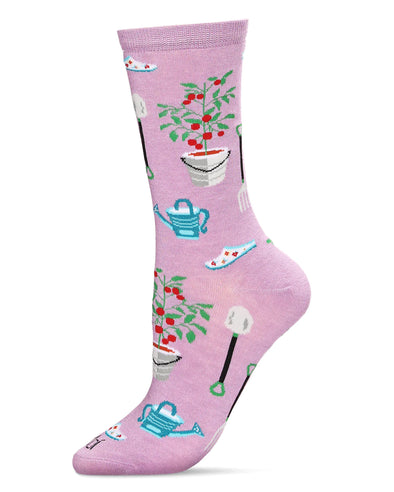 Gardening Socks in Lilac