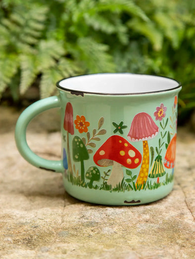Camp Coffee Mug in Mushroom 15oz