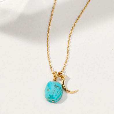 Celestial Being Necklace in Turquoise