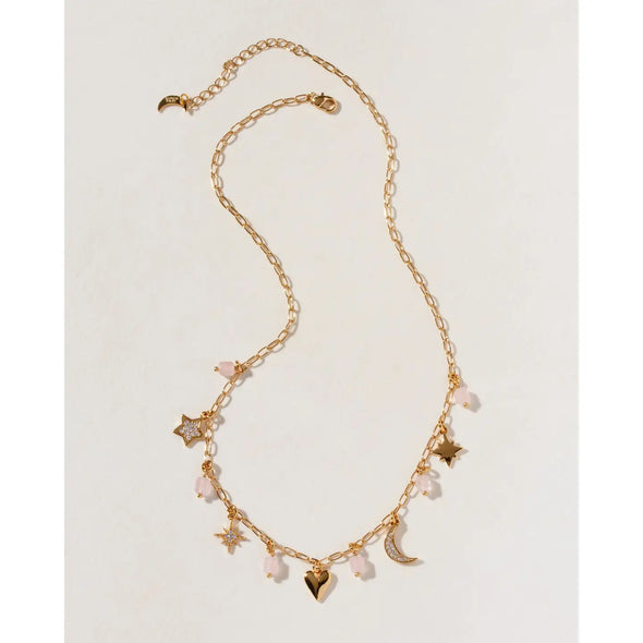 Celestial Keepsake Charm Necklace