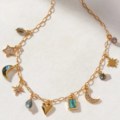 Still Lost in the Cosmos Charm Necklace