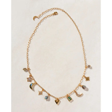 Lost in the Cosmos Charm Necklace