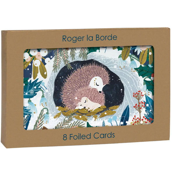 Beneath the Tree Gold Foil Cards Pack of 8