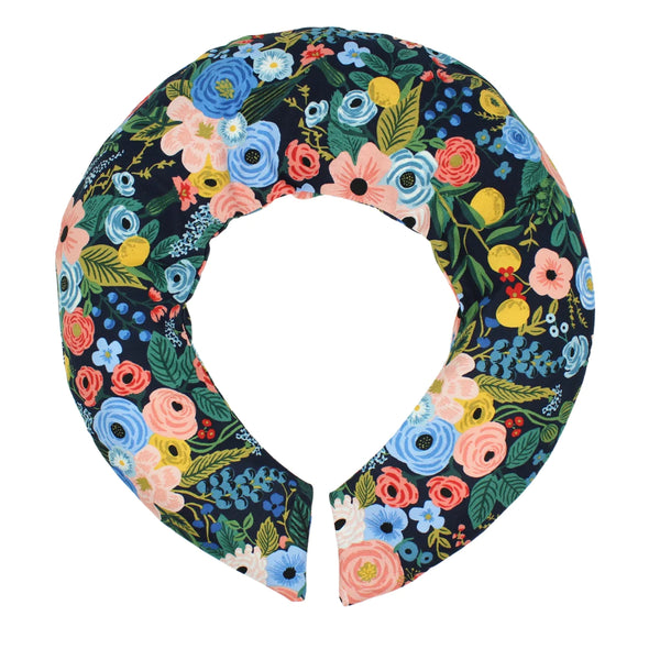 Unscented Neck Wrap in Navy Floral