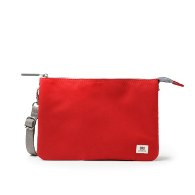 Carnaby Crossbody XL Recycled Canvas in Mars Red