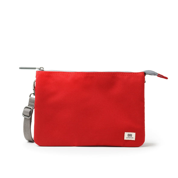 Carnaby Crossbody XL Recycled Canvas in Mars Red
