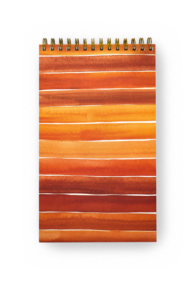 Orange Field Reporter Notebook