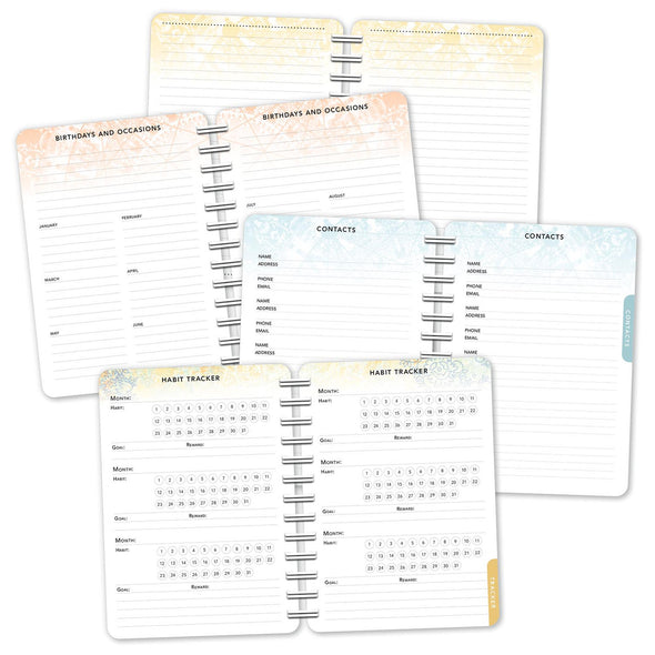 2024 Weekly Planner: Travel-Size 12-Month Calendar