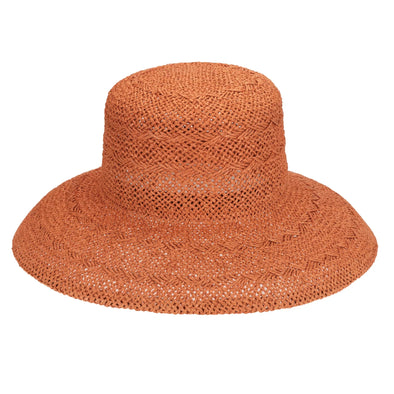 Dimas - Round Crown Sun Hat in Rust