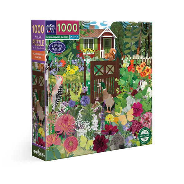 Scandinavian Garden 1000 Piece Puzzle