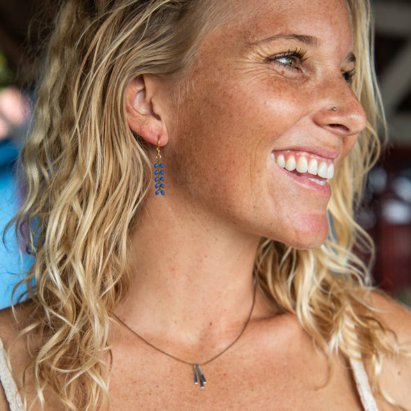 Pinnacle Necklace in Espresso