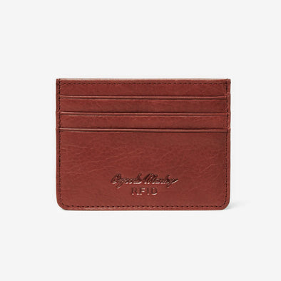 RFID Credit Card Stack in Brandy