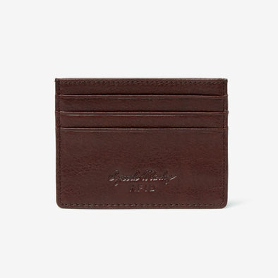 RFID Credit Card Stack in Espresso