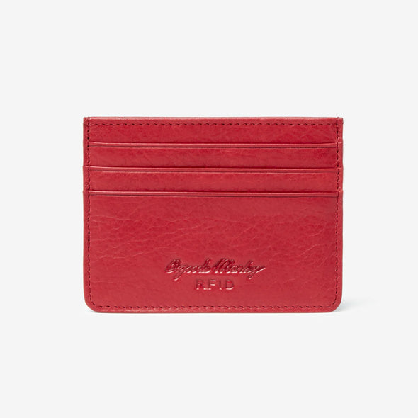 RFID Credit Card Stack in Garnet