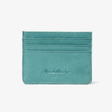 RFID Credit Card Stack in Teal