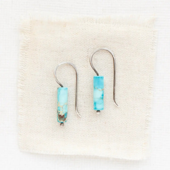 Sydney Sediment Jasper Lobe Hugger Earrings