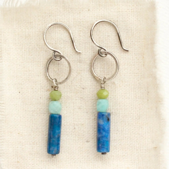 Cobalt Sydney Hoop Earrings