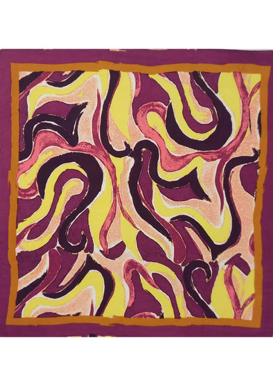Painted Bandana in Purple