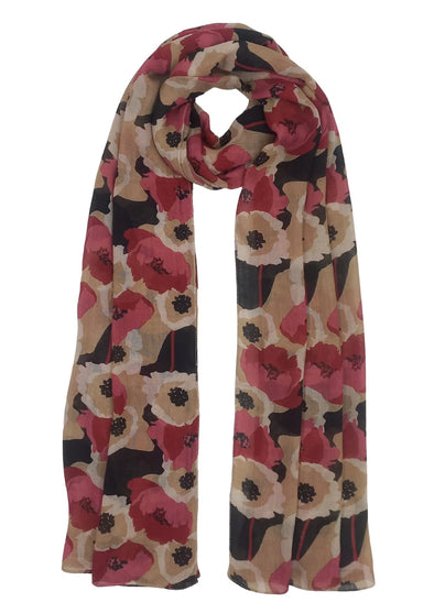 Floral Scarf in Pink