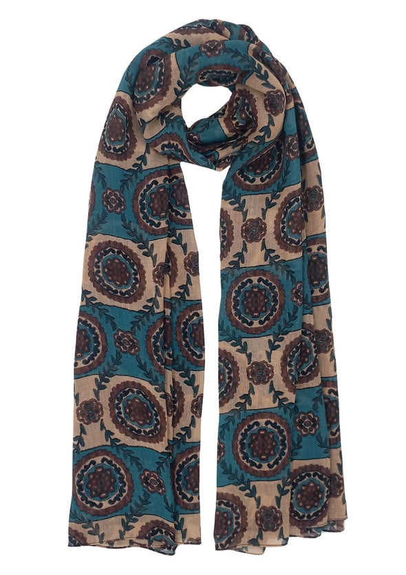 Scarf in Petrol