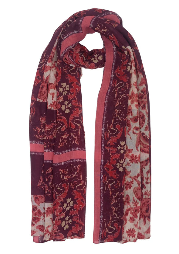 Scarf in Bordo