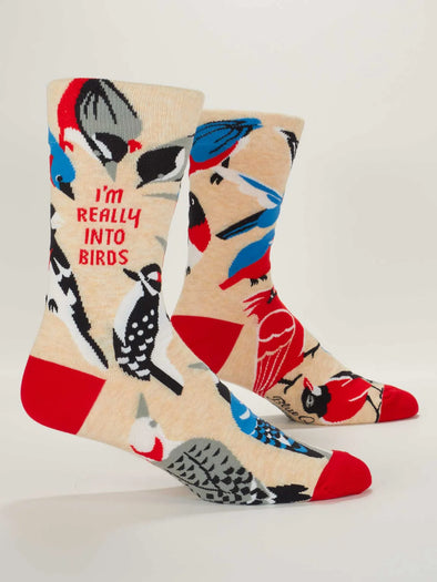 Men's I'm Really Into Birds Crew Socks