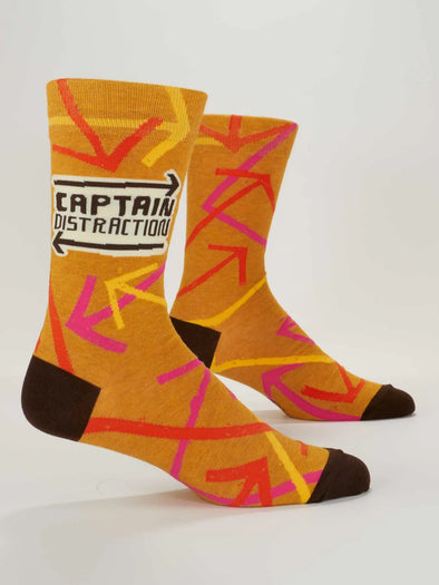 Men's Captain Distraction Crew Socks