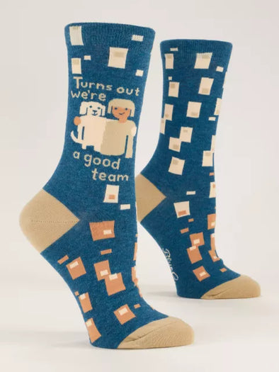 Turns Out We're A Good Team Socks