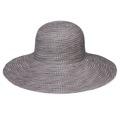 Scrunchie Sun Protection Hat in Grey