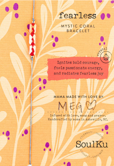 Mystic Coral Fairytale Adjustable Bracelet for Fearless