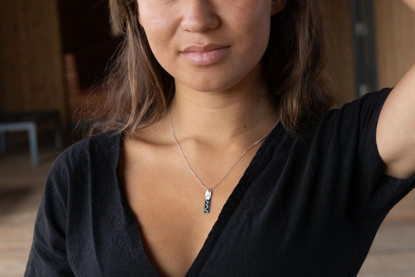 Ski Slopes Necklace