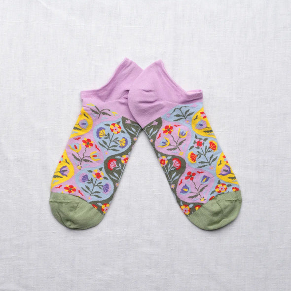 Mauve Carpet Socks