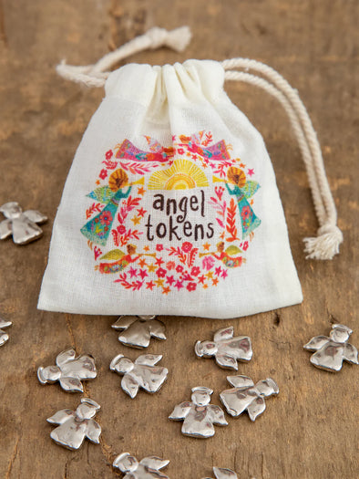 Bag of Tiny Tokens, Set of 12 Angels