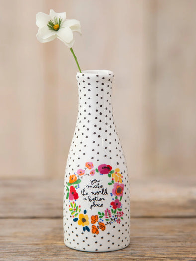 Ceramic Bud Vase in World Better