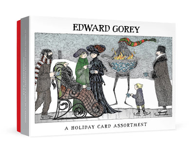 Edward Gorey Holiday Card Assortment Set of 20