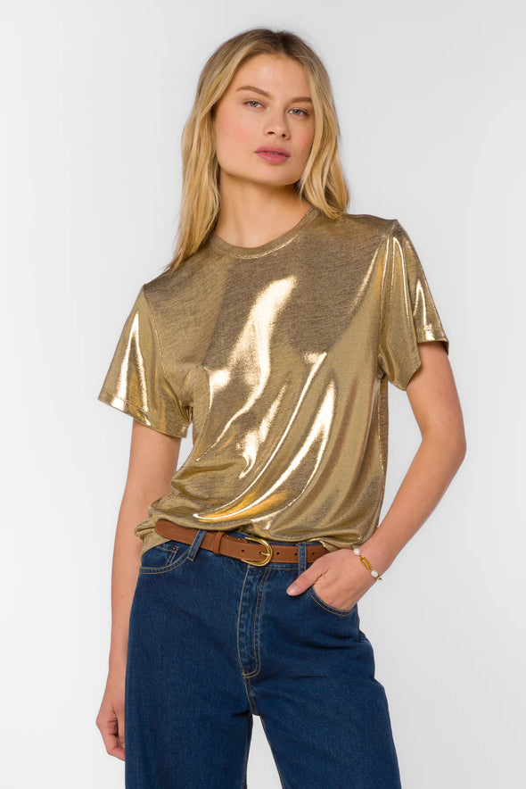 Zelda Tee in Gold
