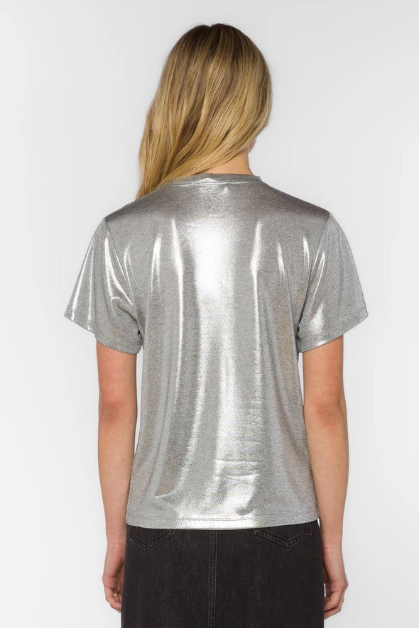 Zelda Tee in Silver
