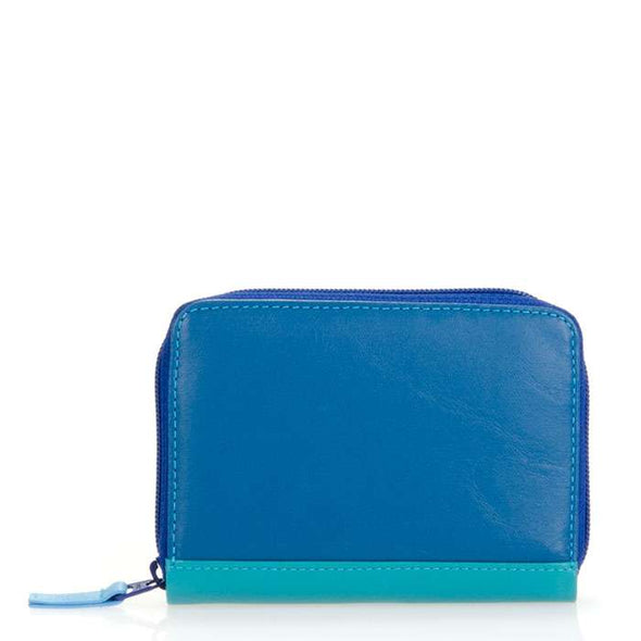 Zipped Credit Card Holder in Seascape
