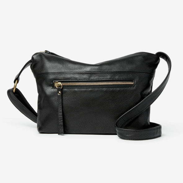 Zella Small Crossbody in Black