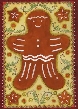 Gingerbread Boxed Notes Set of 8