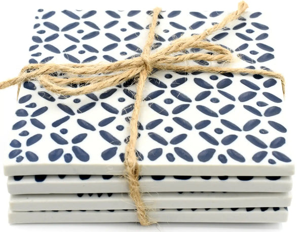 Coaster Rhythm in Blue Set of 4